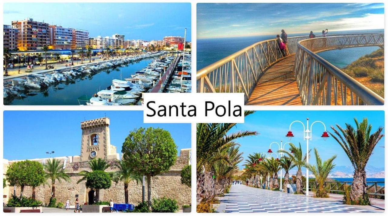 Pura Vida Lägenhet Santa Pola Exteriör bild